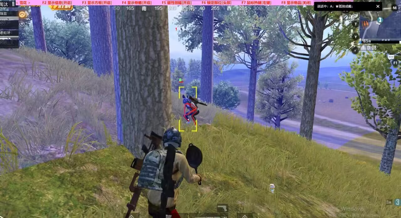 和平精英辅助【EVA】腾讯模拟器专用挂 子弹瞬击 人物绘制 透视血量 子弹穿墙 锁头自瞄